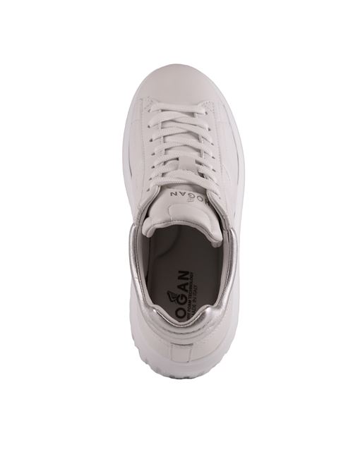 Sneakers H-Stripes Bianco Argento HOGAN | HXW6450FC60 KU00351